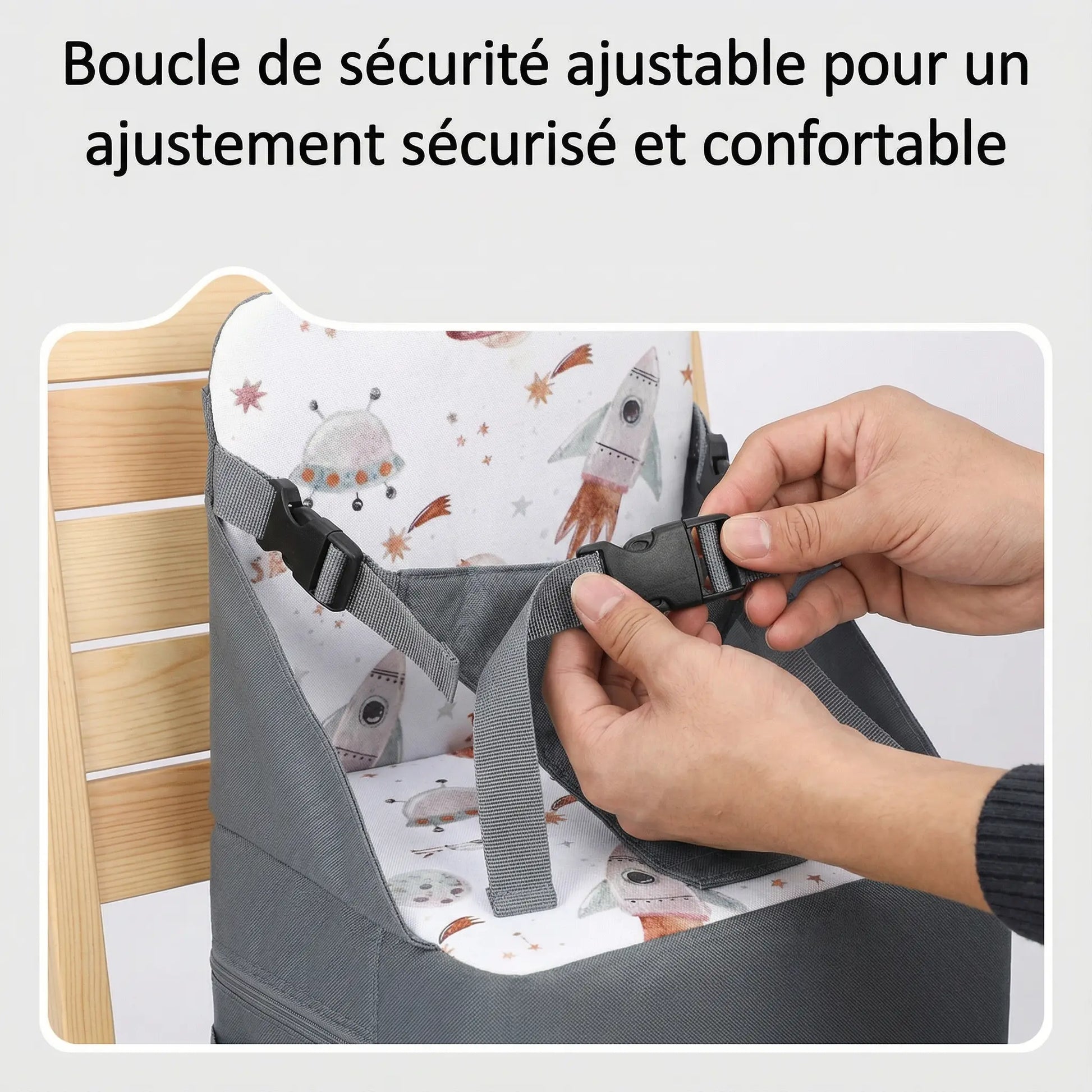 Boucle de Securite Ajustable du Rehausseur