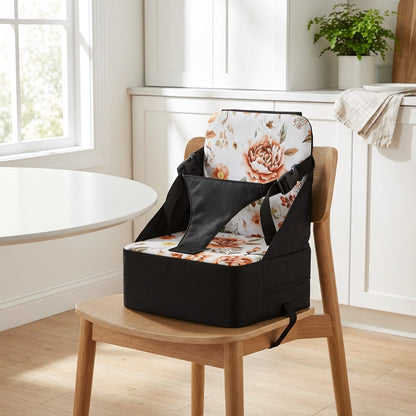 Rehausseur chaise enfant ventilé motif fleurs