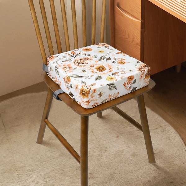 Coussin Rehausseur pour Chaise a Motif Fleurs