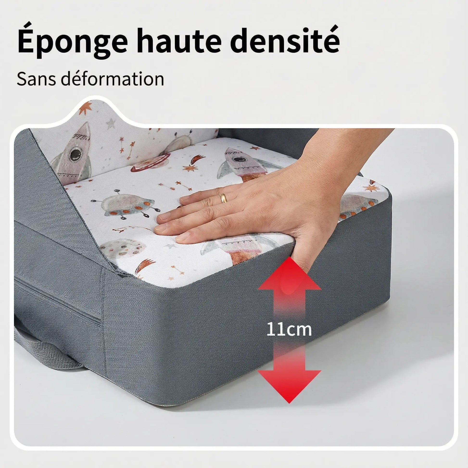 Eponge Haute Densite du Rehausseur Chaise