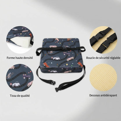 Fonctions et Matiere du Coussin Rehausseur Enfant 