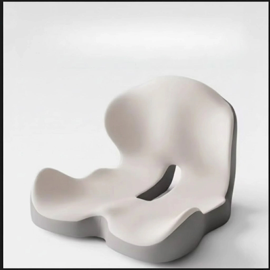 Rehausseur Chaise Ergonomique Gris Beige