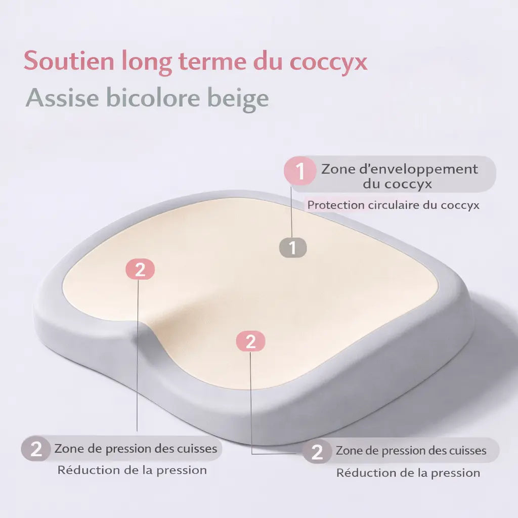 Rehausseur Chaise Adulte Beige Description