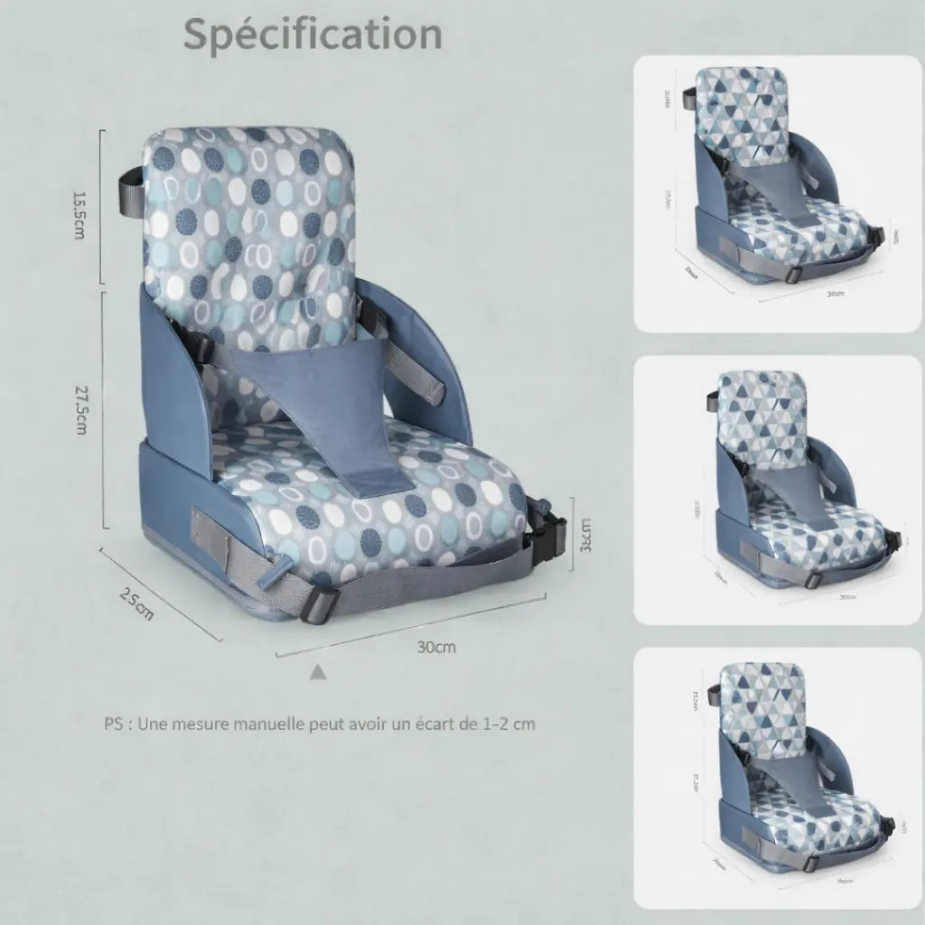 Rehausseur Chaise Bébe Cercle Vert Description