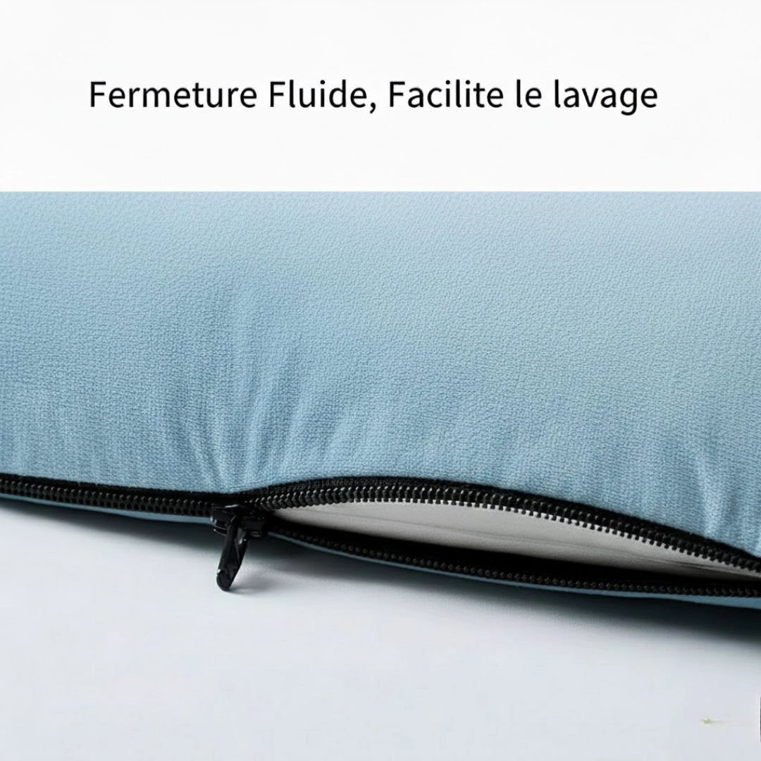 Rehausseur Chaise Ergonomique Bleu Ciel Fermeture