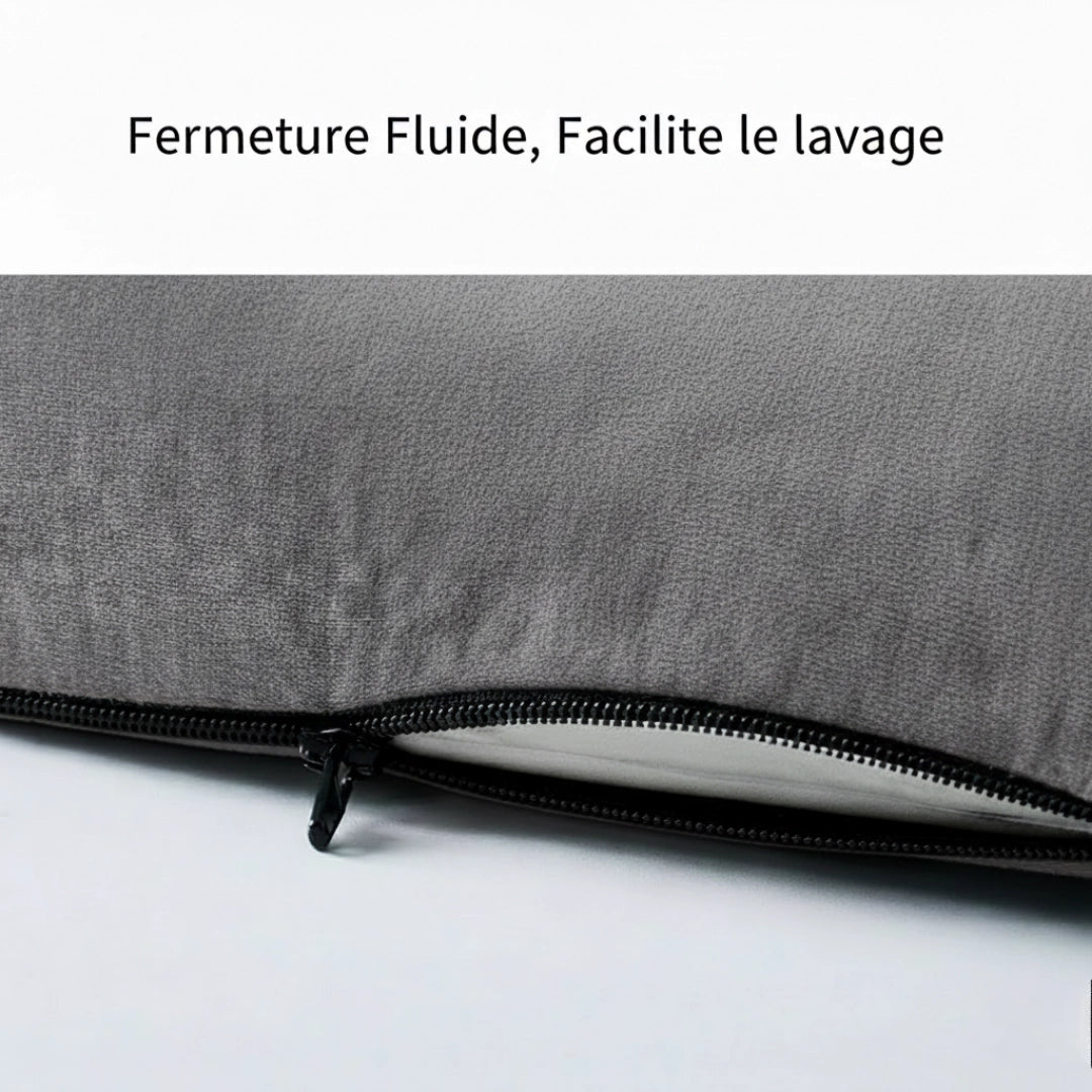 Rehausseur Chaise Ergonomique Gris Fermeture 