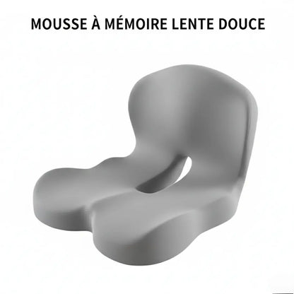 Rehausseur Chaise Ergonomique Gris Memoire