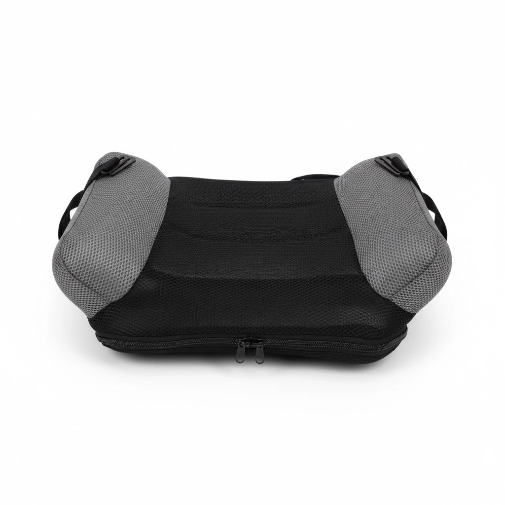 Rehausseur Chaise Gonflable Noir Sur Fond Blanc