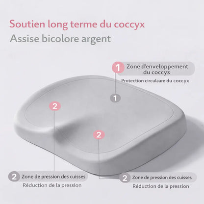 Rehausseur Chaise Pour Adulte Argent Description