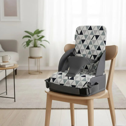 Rehausseur Chaise Bebe a Motif Triangle