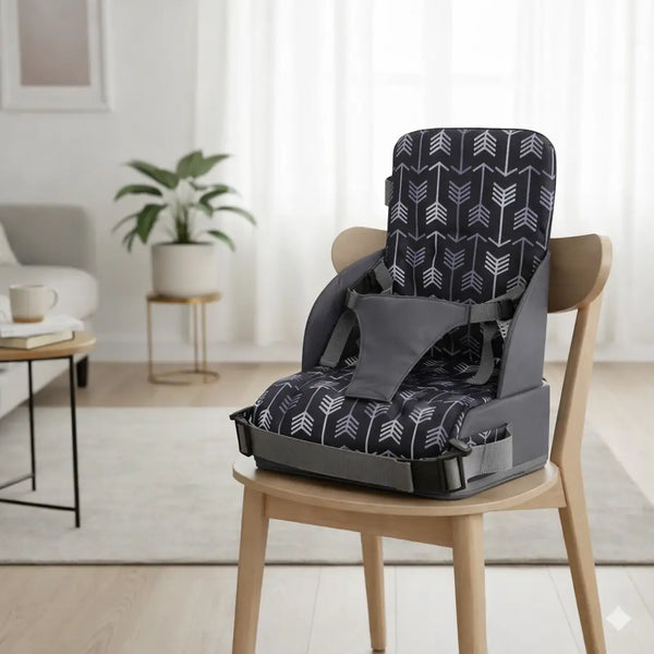 Rehausseur Chaise Pour Bébé à Motif Flèche Noir