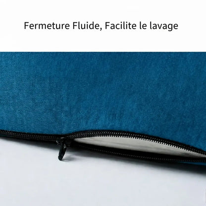 Rehausseur Chaise Ergonomique Bleu Fermeture
