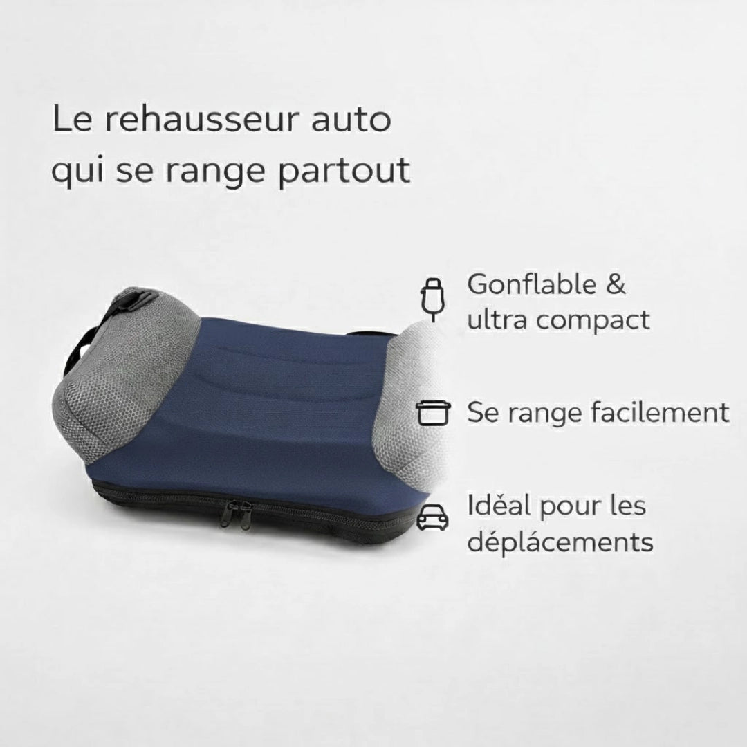 Rehausseur Gonflable Bleu Avantage