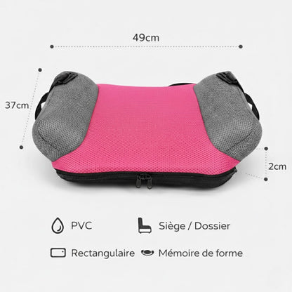 Rehausseur Gonflable Rose Caracteristique 