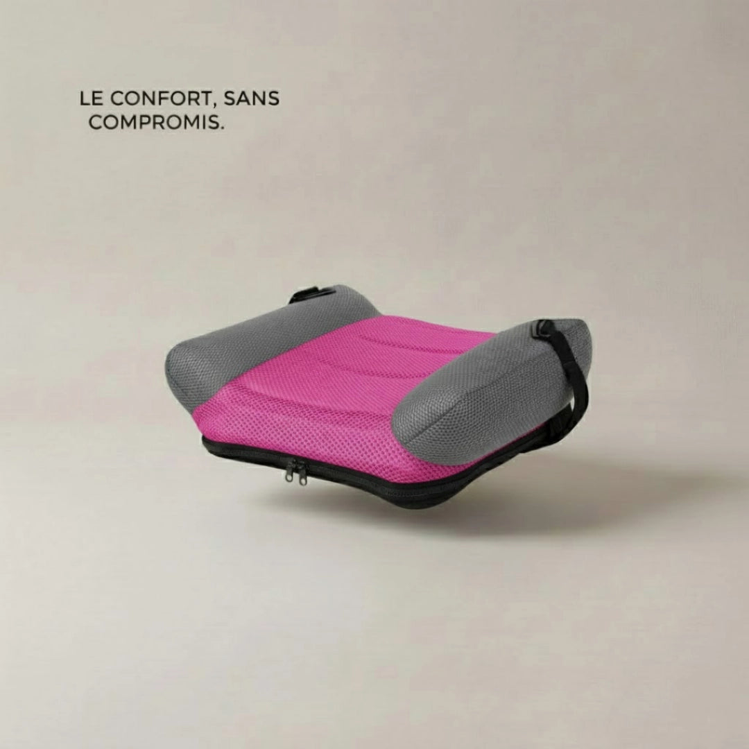 Rehausseur Gonflable Rose Slogan