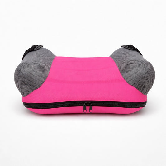 Rehausseur Gonflable Rose Sur Fond Blanc